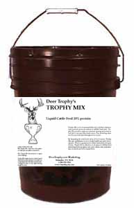 Trophy Mix Liquid Cattle Feed 5 Gal.bucket