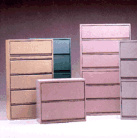 Spacefinder file cabinets for filing color coded file folders
